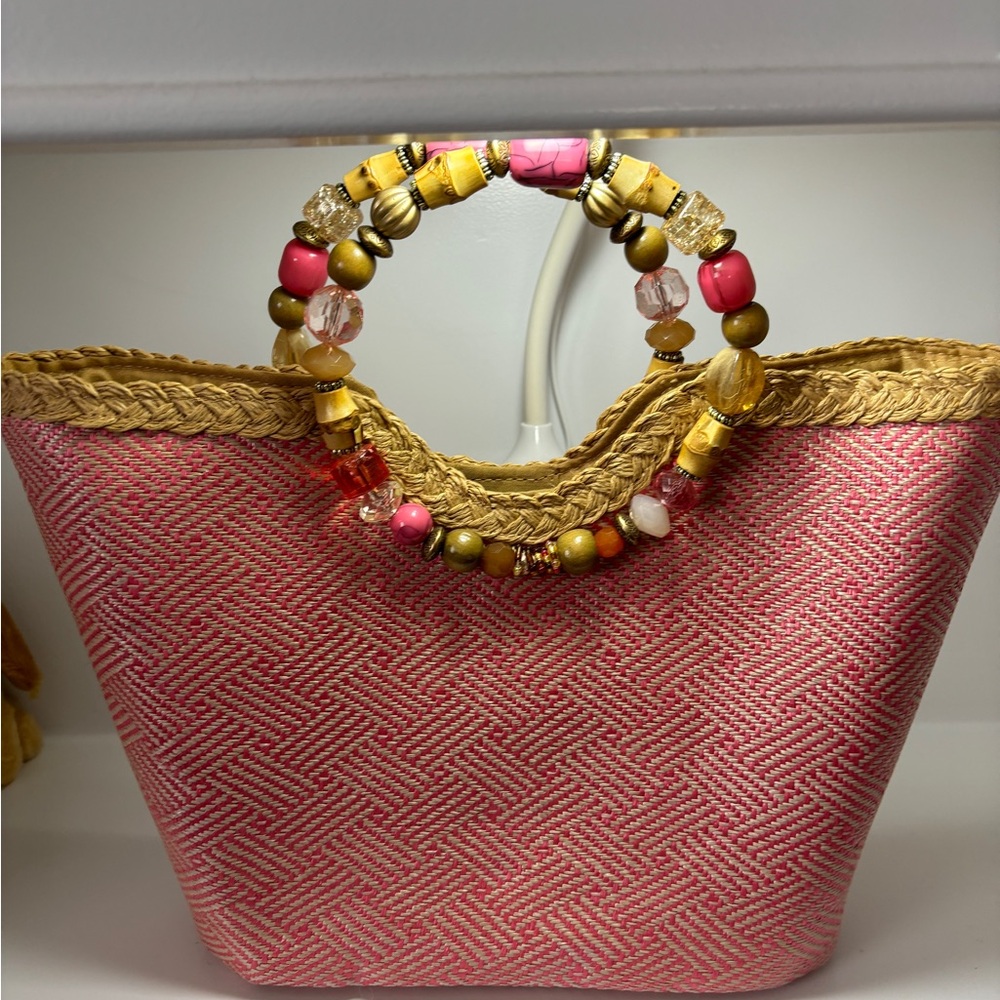 Cappella Straw Handbag; NWOT